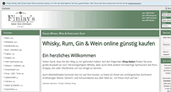 Desktop Screenshot of finlayswhiskyshop.de